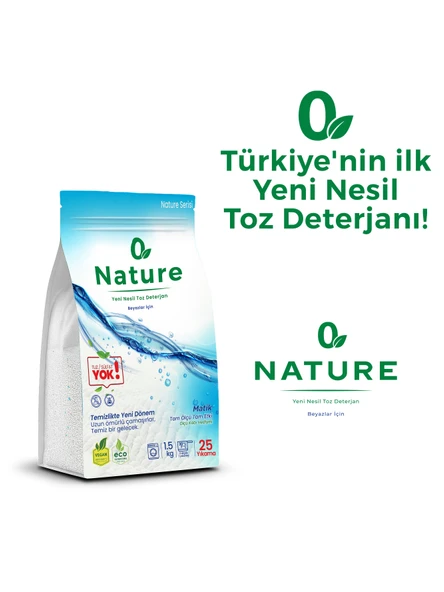 Nature Beyazlar Çamaşır Deterjanı - Resim 3