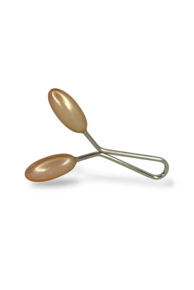 Loggia Eşarp Şal Klipsi 12 Adet Arpa Model Canlı Renkler Klips - Kadın Tesettür Aksesuar İğne - Resim 8