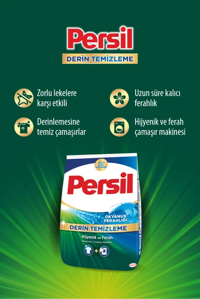 Persil Okyanus Ferahlığı Toz Çamaşır Deterjanı 46 Yıkama  7kg 3'lü Set - 5
