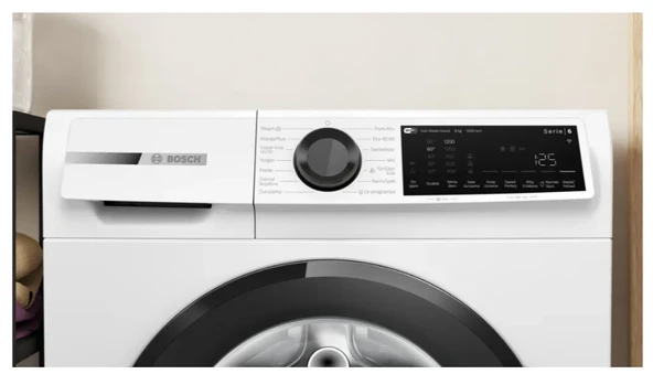 Bosch WGK242Z0TR 1200 Devir 9 kg Çamaşır Makinesi - 2