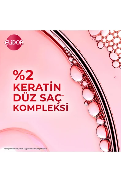 Elidor Saç Bakım Şampuanı Brezilya Keratin Terapisi 400 ml x3 - Resim 5