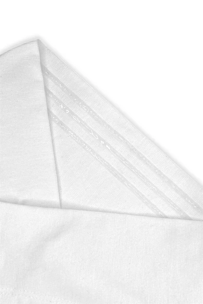 Loggia Kaymayan Silikonlu Bandana Bone Beyaz - Kadın Tesettür Dikişsiz Kaymaz Geçme - Sportif Saç Bandı - 7