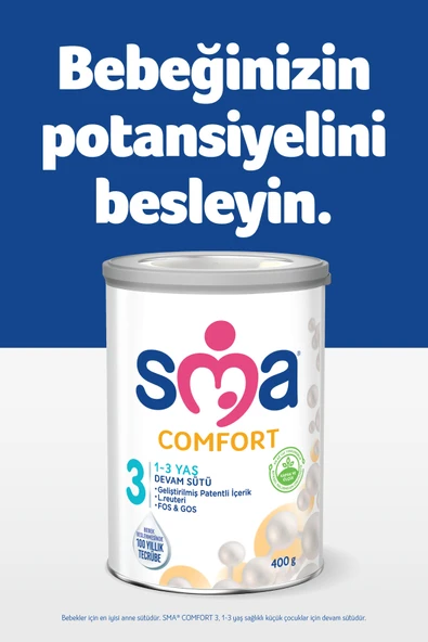 SMA Comfort 3 Devam Sütü 400 gr - Resim 5