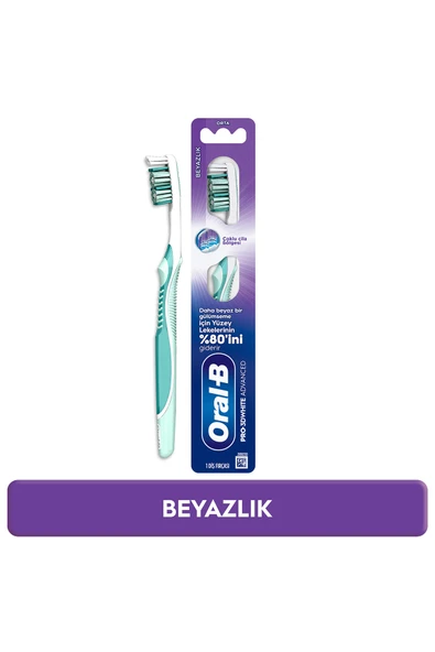 Oral-B Pro-3DWhite Advanced Beyazlık Diş Fırçası ürün görseli