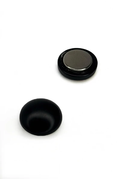 Loggia Eşarp Ve Şal Mıknatısı Soft Siyah Renk - Başörtü Tutucu Kadın Tesettür Aksesuar Mıknatıs - Resim 4