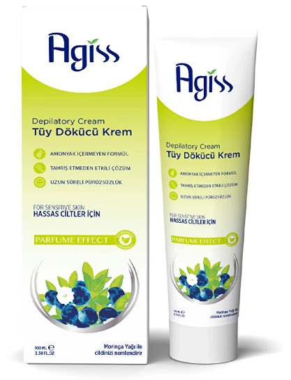 Agiss Tüy Dökücü Krem Hassas Ciltler İçin 100 ml - Resim 2
