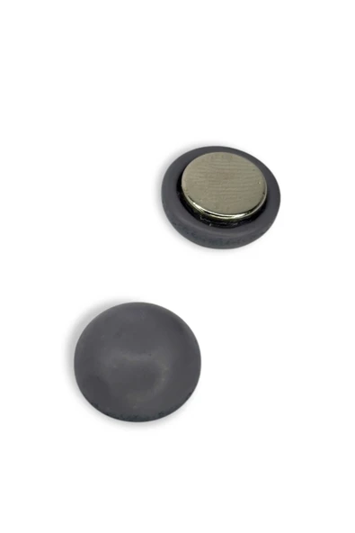 Loggia Eşarp Ve Şal Mıknatısı Soft Koyu Gri - Başörtü Tutucu Kadın Tesettür Aksesuar Mıknatıs - Resim 4