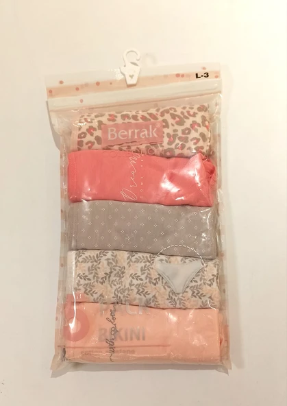 Monalisa Home Cotton  Elastik 5 li Bikini Kalıp L Beden ürün görseli 1