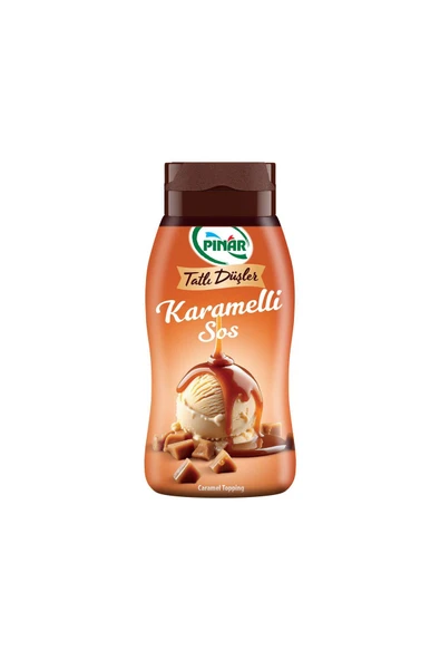 Pınar Karamel Sos 330 g x 16 Adet | Tatlı ve Kahve İçin Lezzetli Sos ürün görseli