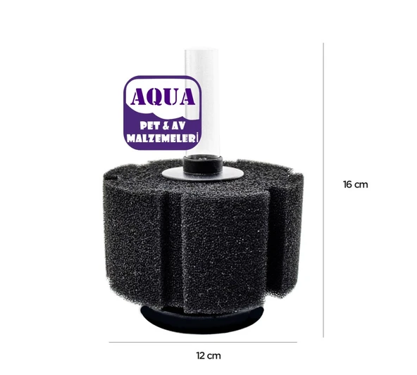 Atlantik ATL-300 Filtre - Üretim Filtresi Akvaryum Pipo Filtre Sünger Filtre Orta Boy ürün görseli 1