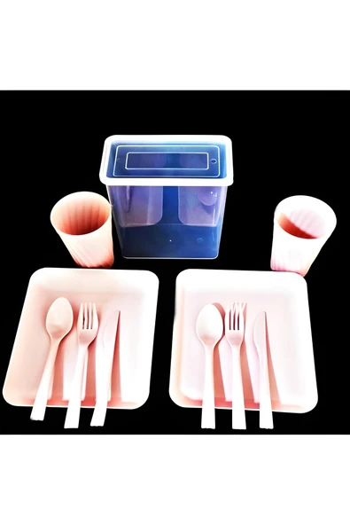 NESS AVM 2 Kişilik 11 Parça Piknik Seti Antrasit ürün görseli