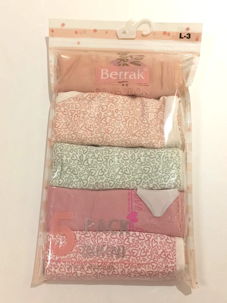 Monalisa Home Cotton  Elastik 5 li Bikini Kalıp L Beden ürün görseli 1