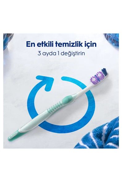 Oral-B Pro-3DWhite Advanced Beyazlık Diş Fırçası - Resim 5