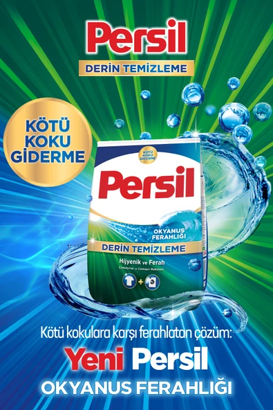 Persil Okyanus Ferahlığı Toz Çamaşır Deterjanı  33 Yıkama 5kg - Resim 6