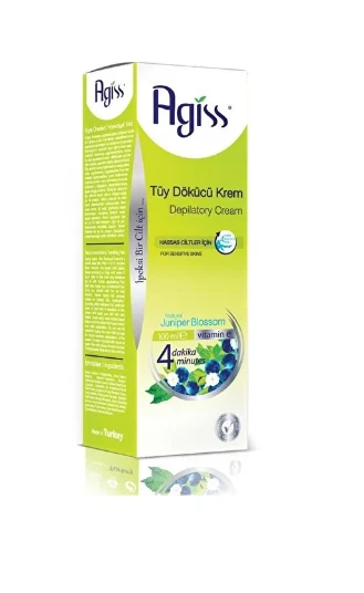 Agiss Tüy Dökücü Krem Hassas Ciltler İçin 100 ml ürün görseli 1