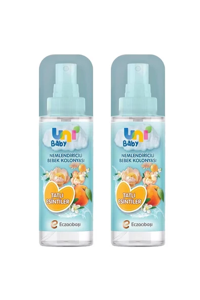 Uni Baby Tatlı Esintiler Nemlendiricili Bebek Kolonyası 150 ml 2 ADET