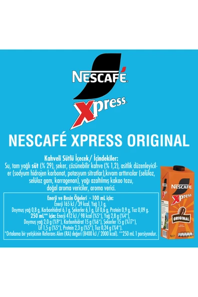 Nescafe NESCAFÉ XPRESS Original Soğuk Kahve 1LX6 - Resim 6