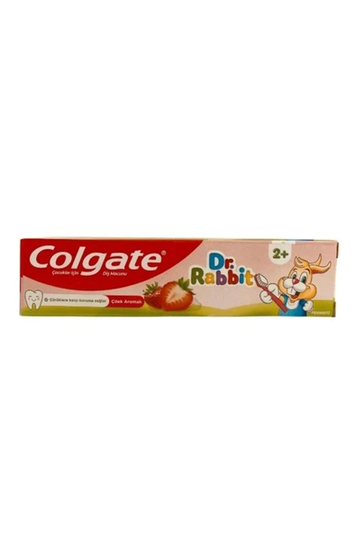 Colgate Dr. Rabbit Çocuk Diş Macunu 2+ Çilek Aromalı 50 ml