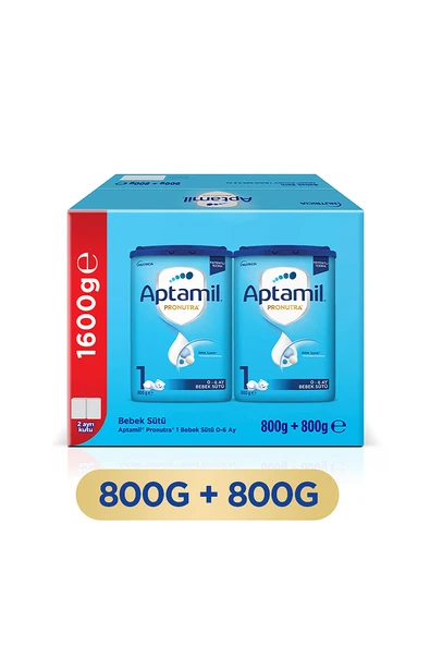 Aptamil 1 Bebek Sütü 800 x 2 Adet 1600 Gr ürün görseli 1
