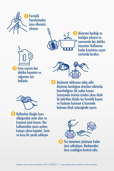 SMA Comfort 3 Devam Sütü 400 gr - Resim 6