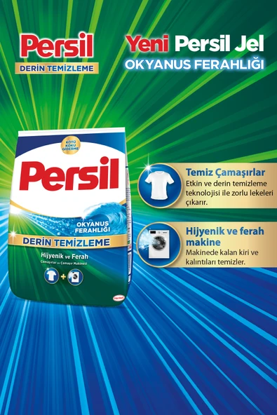 Persil Okyanus Ferahlığı Toz Çamaşır Deterjanı 46 Yıkama 7kg - Resim 5