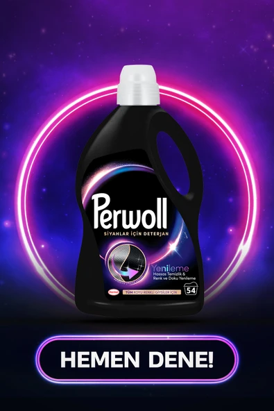 Perwoll 2,97 L Siyah X3 Perwol 2,97 Renkli (4'LÜ SET) - Resim 7