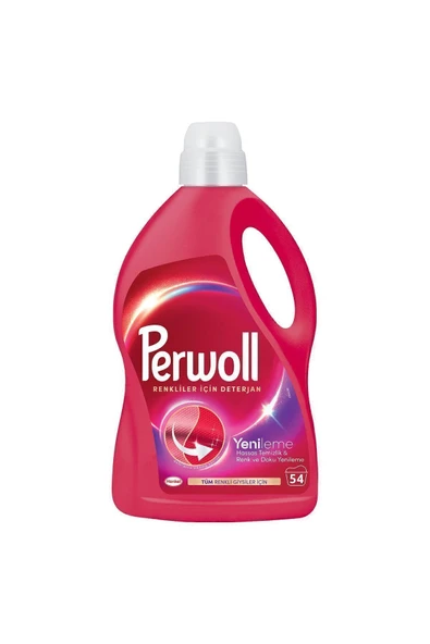 Perwoll Sıvı Deterjan Yenileme Renkliler 4x2.97L (Toplam 216 Yıkama) – Renk Koruma Deterjan Seti - Resim 3