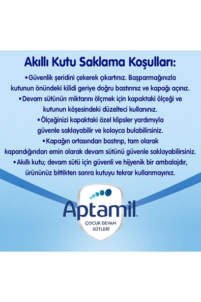 Aptamil 3 Prebiyotikli Devam Sütü 800 X 2 Adet 1600 Gr - 4