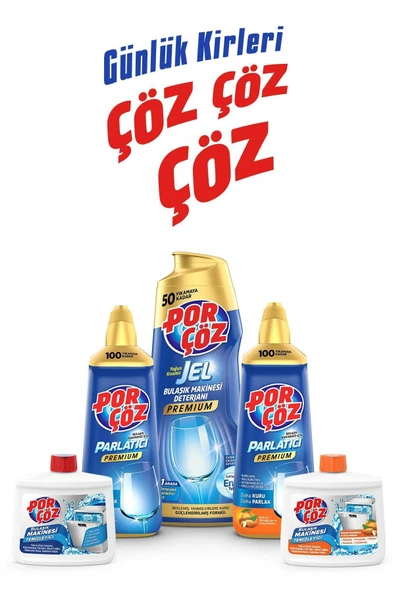 Porçöz Lavabo Açıcı Jel 1000 ml x 6 Adet - Resim 4