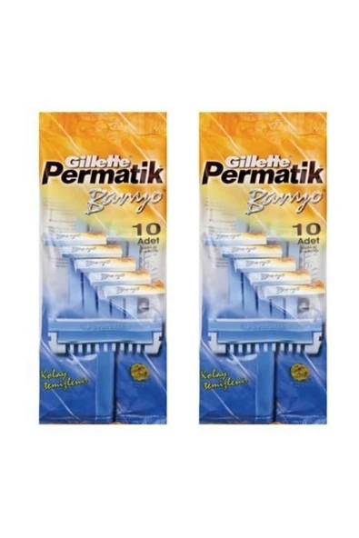 Gillette Permatik Banyo 10lu X 2 Adet ürün görseli 1