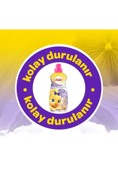 Dalin Çamaşır Yumuşatıcı 1500ML Düş Bahçesi (6 Lı Set) (Bebeklere Özel) - 5