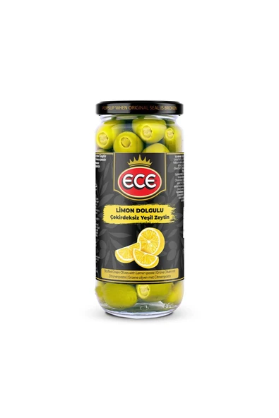 Ece LİMON DOLGULU YEŞİL ZEYTİN 500 CC ürün görseli