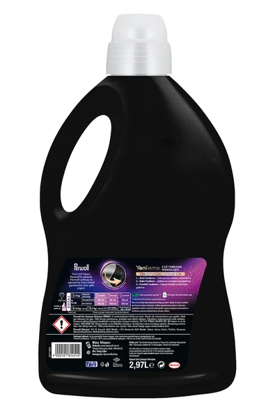 Perwoll Sıvı Deterjan Yenileme Siyah 2.97L 2'li Set (Toplam 5.94L) – Siyahlar İçin Güçlü Temizlik - Resim 3
