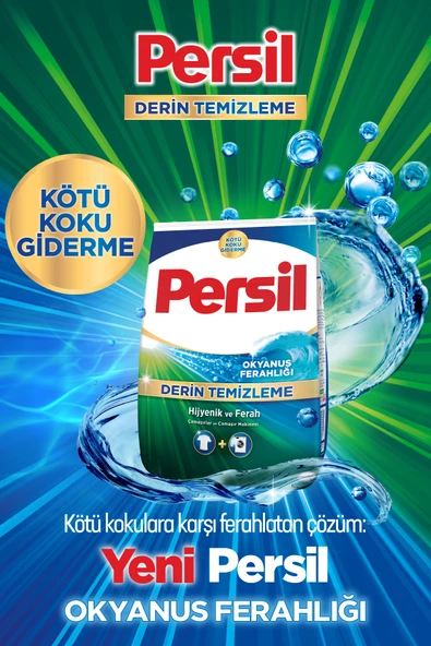 Persil Okyanus Ferahlığı Toz Çamaşır Deterjanı 33 Yıkama 5 kg 4'lü Set - Resim 4