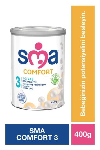SMA Comfort 3 Devam Sütü 400 gr ürün görseli