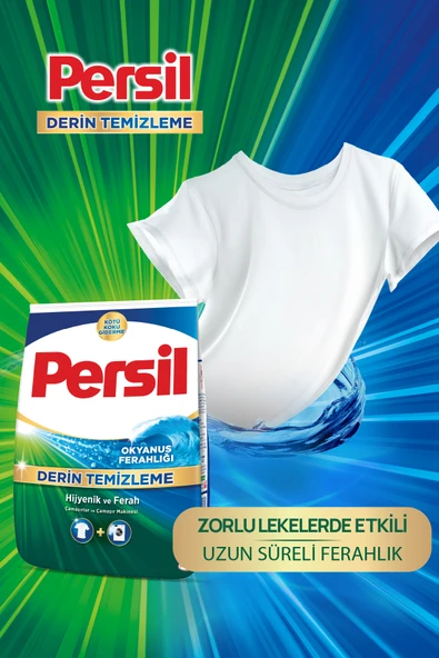 Persil Okyanus Ferahlığı Toz Çamaşır Deterjanı 46 Yıkama  7kg 3'lü Set - 6