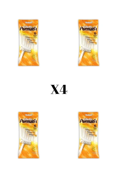 Gillette Permatik 5'li X4 ürün görseli 1