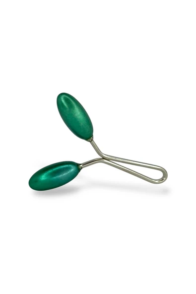 Loggia Eşarp Şal Klipsi 12 Adet Arpa Model Canlı Renkler Klips - Kadın Tesettür Aksesuar İğne - Resim 5