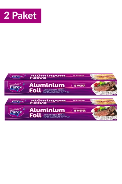 Parex Alüminyum Folyo 15 Mt İkili Set - 2
