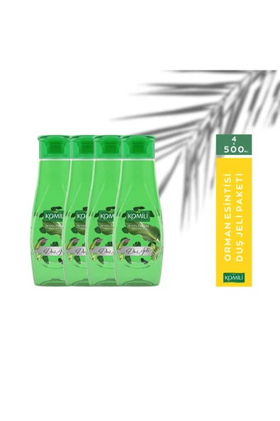 Komili Orman Esintisi Duş Jeli 4 ADET 4x500 ml ürün görseli 1