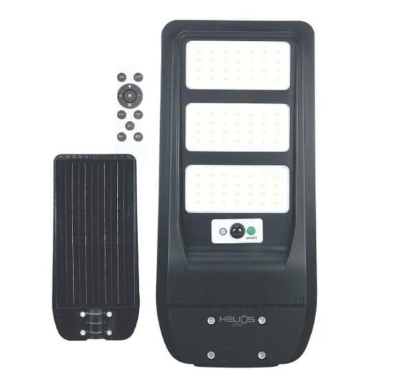 Helios 300W Solar Sokak Lambası / HS 3865 (Beyaz Işık 6500K)