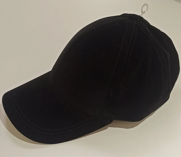 Monalisa Home Şık Siyah Kadife Erkek Şapka