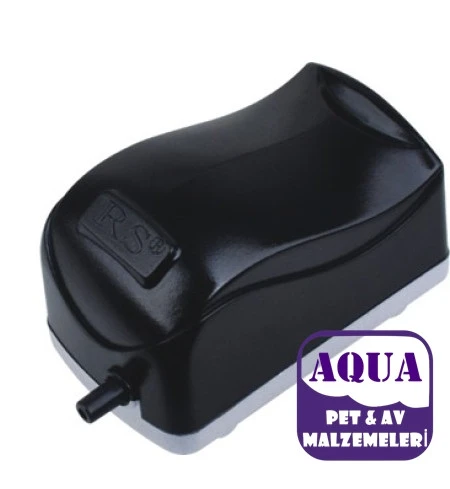 Akvaryum Hava Motoru Tek Çıkışlı Rs-083 1.5W - 1.6L/Min - Akvaryum Hava Motoru Tek Çıkışlı