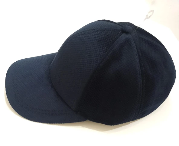 Monalisa Home  Lacivert Kadife Erkek Şapka