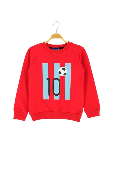 Erkek Çocuk Bluz Baskılı Şardonlu - Resim 6