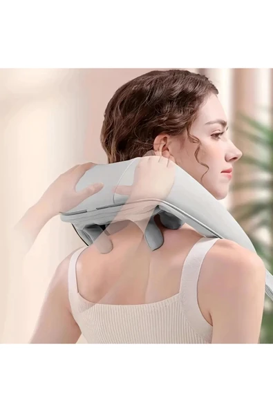 Auhma Amg31 Titreşimli Omuz ve Boyun Masaj Aleti Isıtıcılı 5D Yoğun Masaj Başlığı - 3