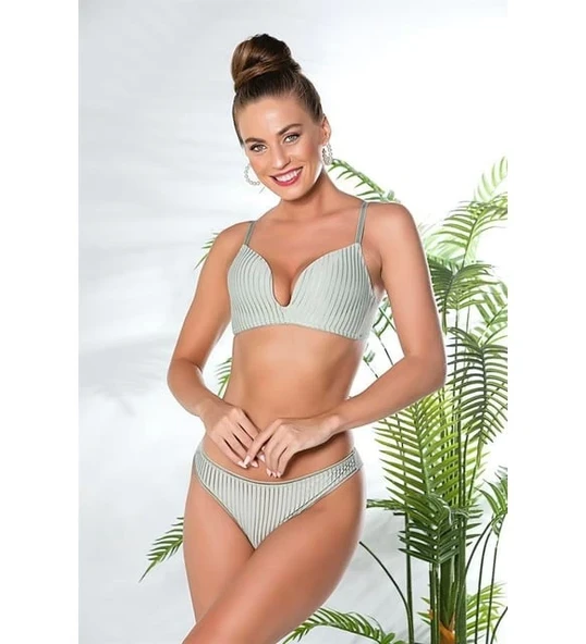 31772 Dekolte Sütyen ve String Takım ürün görseli 1