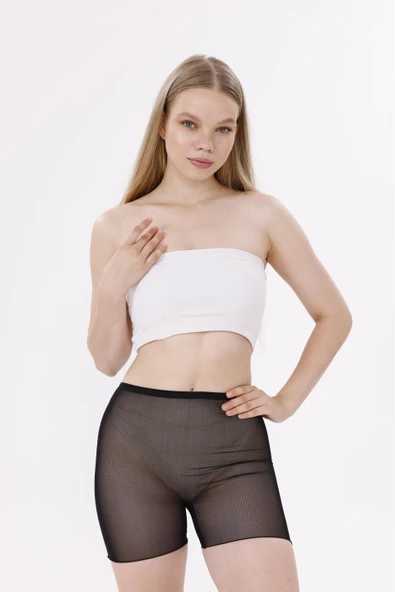 0024 Lazer Kesim Tül Boxer Korse - Resim 8