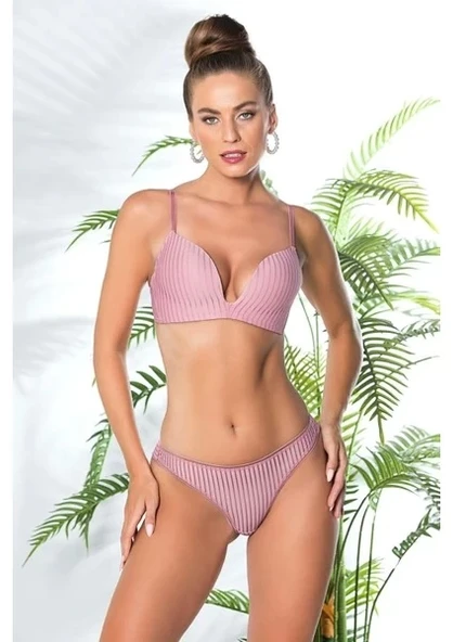 31772 Dekolte Sütyen ve String Takım ürün görseli 1