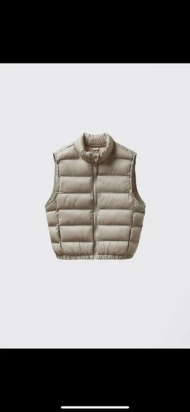 Krem Şişme Çocuk Yelek